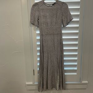 AFRM midi leopard dress XS - NEW W TAGS, NVR WORN!